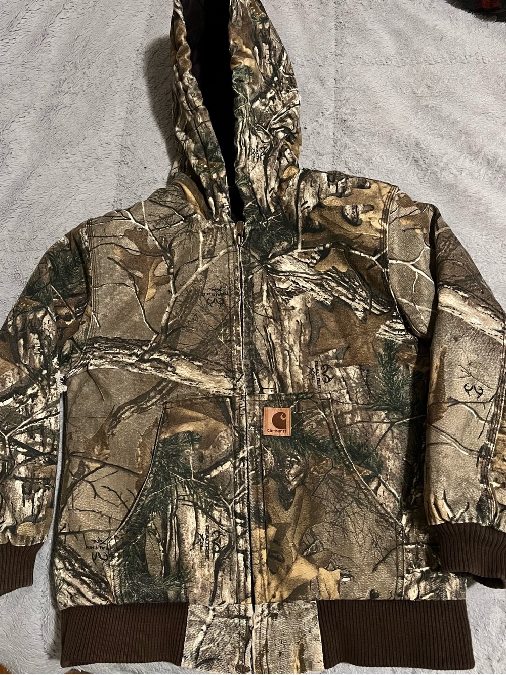 Realtree Camo Jacket in Brown and Green